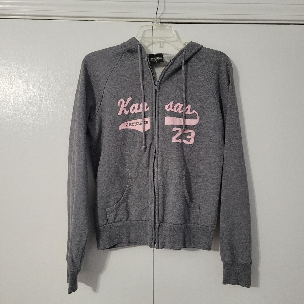 aae/All American Embroidery  Women's M    Kansas Jayhawks Hoodie